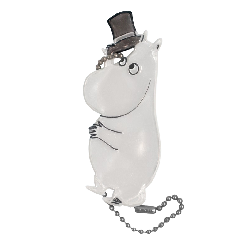 White cartoon character with a top hat on a white background