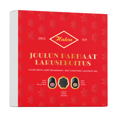 Halva Joulun Parhaat Best Christmas Liquorice Mix (290g)
