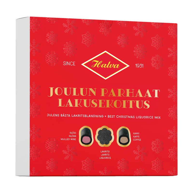 Halva Joulun Parhaat Best Christmas Liquorice Mix (290g)