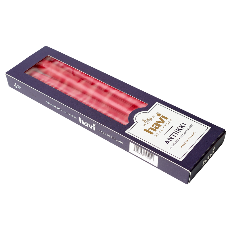 Box of havi Antikki sticks on a white background