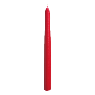 Havi Antique Taper Candle (4 pack), red