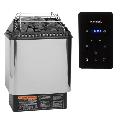 Helo Designer Electric Sauna Heater & SL2 WiFi Control