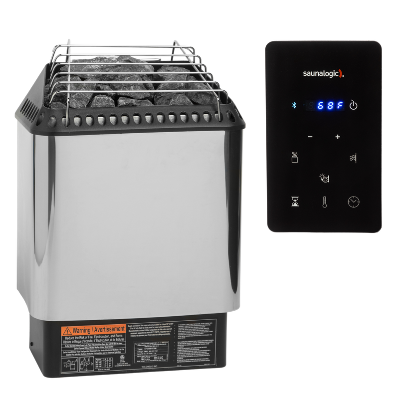 Helo Designer Electric Sauna Heater & SL2 WiFi Control