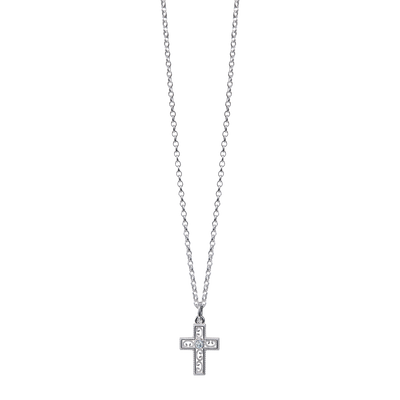 Kalevala Filigree Cross Silver Necklace