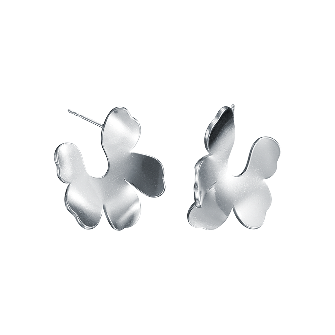 Kalevala x Marimekko Unikko Silver Earrings – Touch of Finland