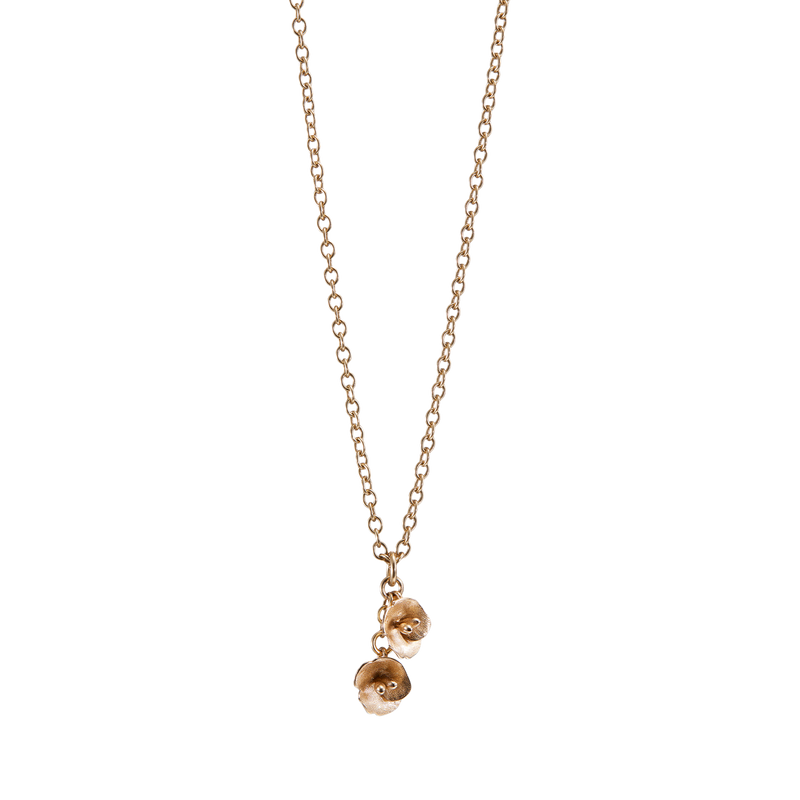 Kalevala Summer Night Rose Bronze Necklace