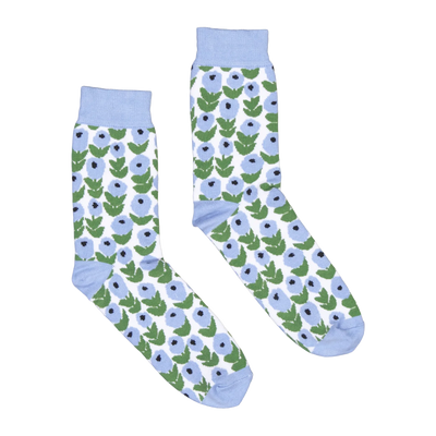 Kauniste Flora Blue Socks