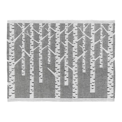 Lapuan Kankurit Koivu Sauna Seat Cover, white/black