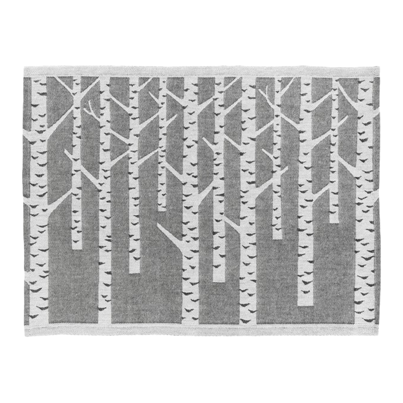 Lapuan Kankurit Koivu Sauna Seat Cover, white/black