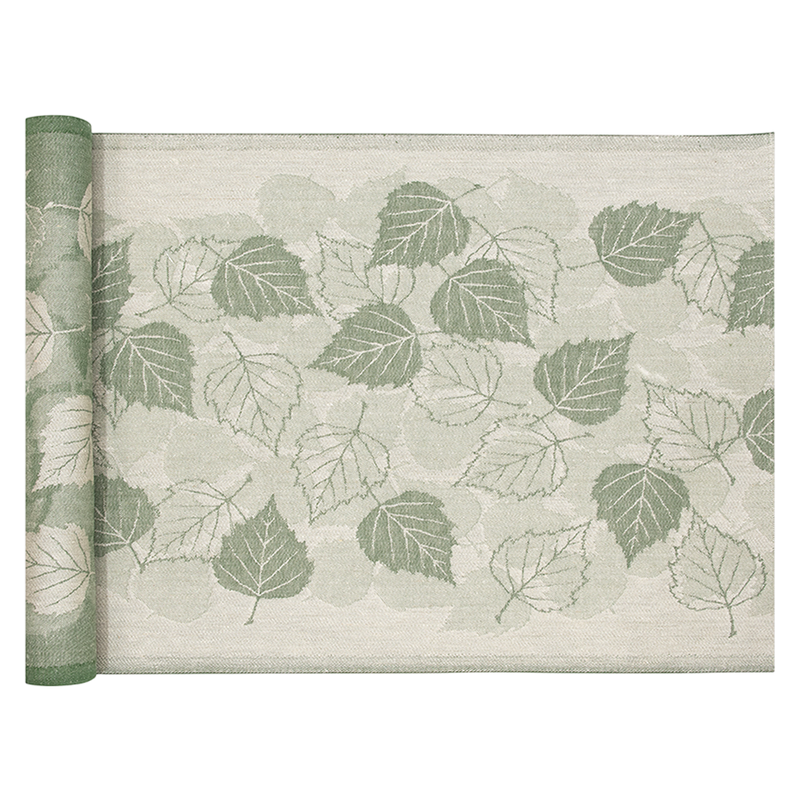 Lapuan Kankurit Koivunen Sauna Bench Cover, linen/green