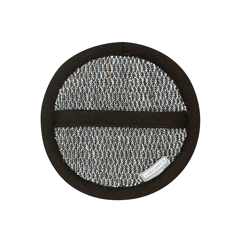 Lapuan Kankurit Meri Exfoliating Scrub Pad, black/white