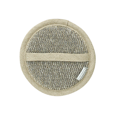 Lapuan Kankurit Meri Exfoliating Scrub Pad, white/linen/black