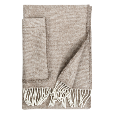 Lapuan Kankurit Arvo Pocket Shawl, white/beige