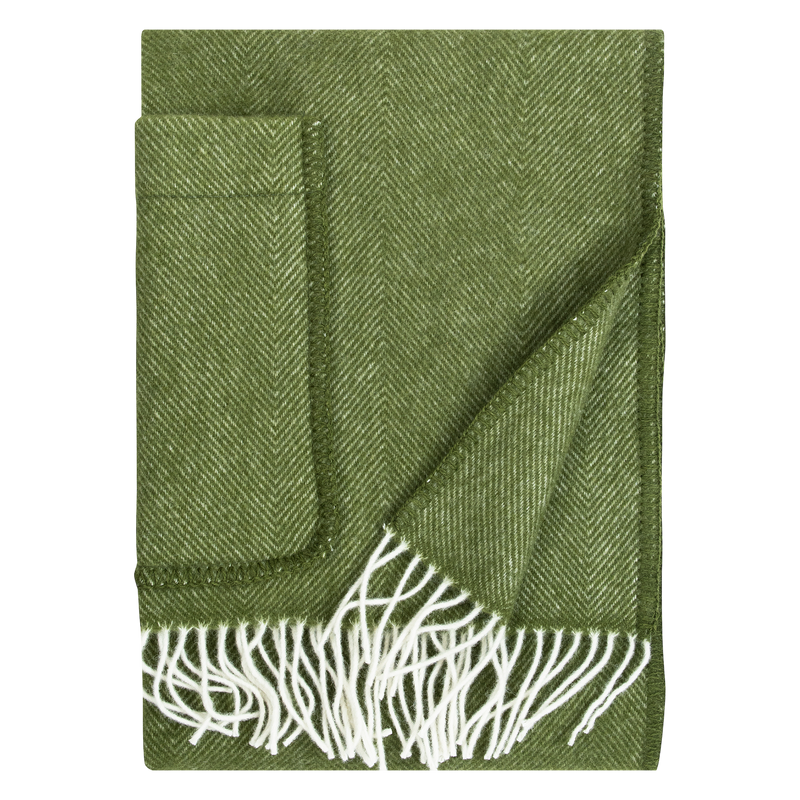 Lapuan Kankurit Arvo Pocket Shawl, white/olive