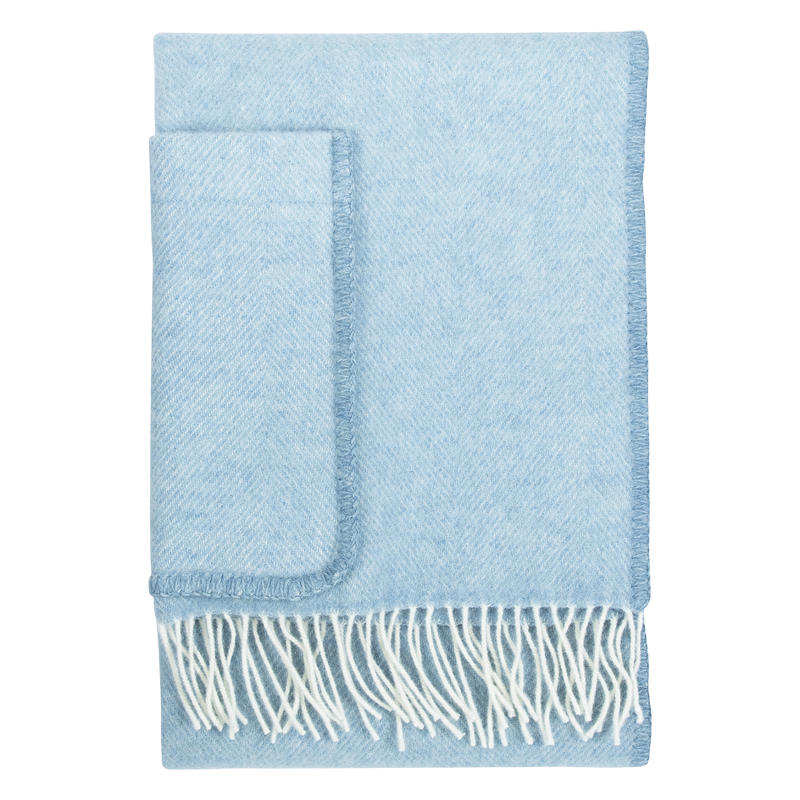 Lapuan Kankurit Arvo Pocket Shawl, white/woad