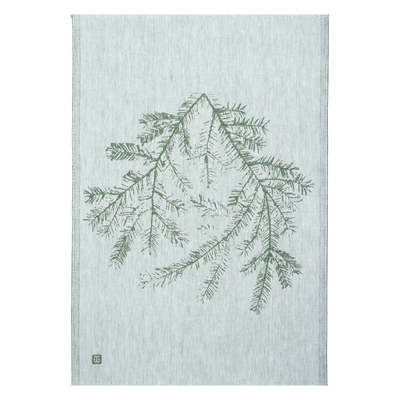 Lapuan Kankurit tree branch Kitchen Towel, white/green