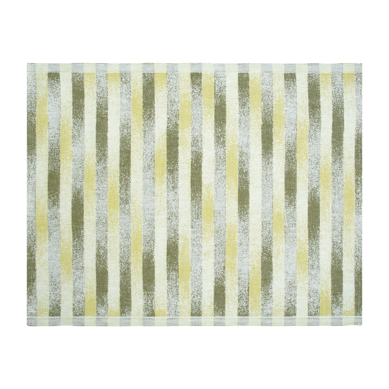 Lapuan Kankurit Hohto Sauna Seat Cover, white/green