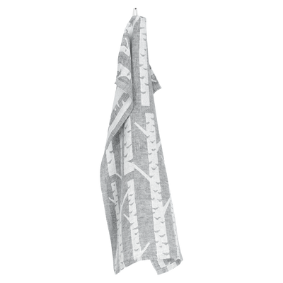 Lapuan Kankurit Koivu Kitchen Towel, white/grey