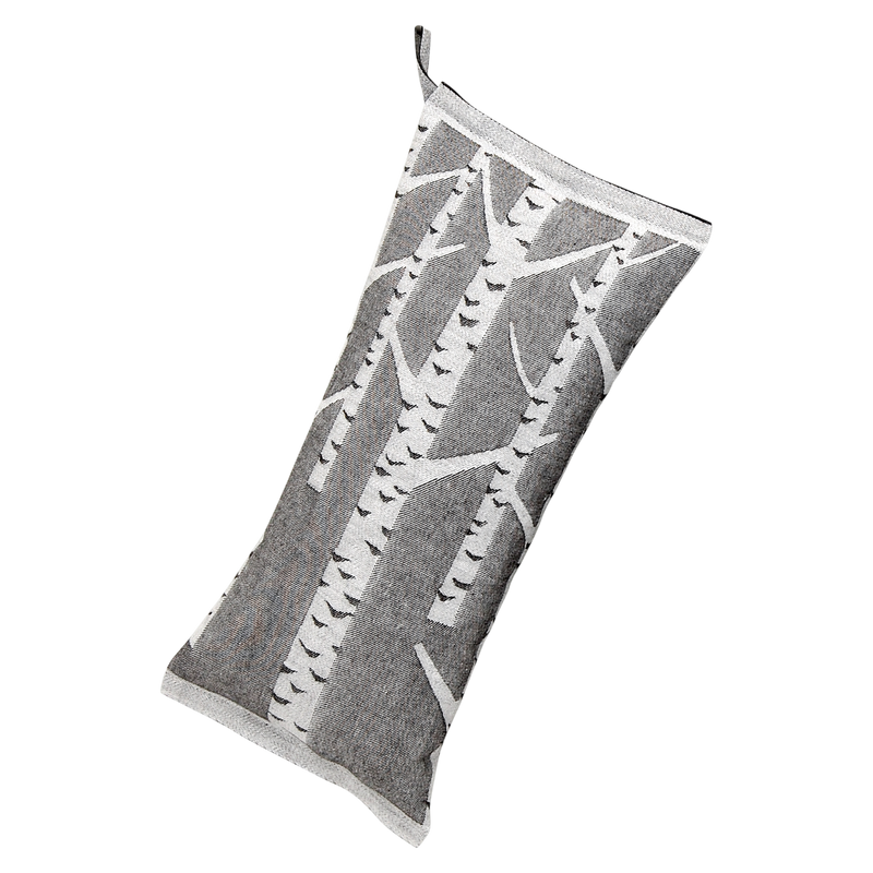 Lapuan Kankurit Koivu Sauna Pillow, white/black