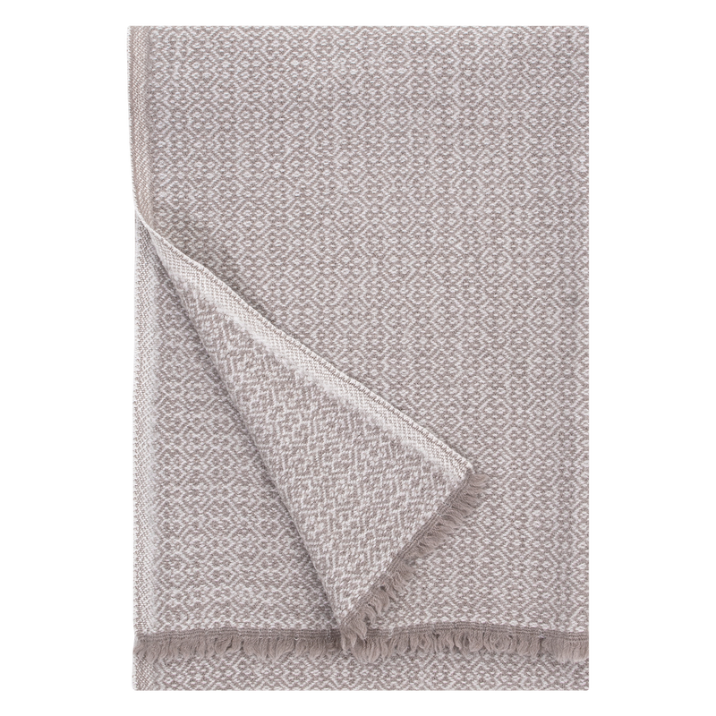 Lapuan Kankurit Koli Wool Blanket, beige/white