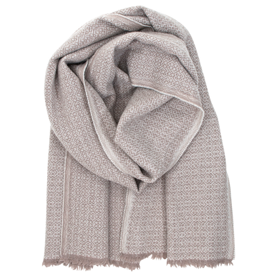 Lapuan Kankurit Koli Wool Scarf, beige/white