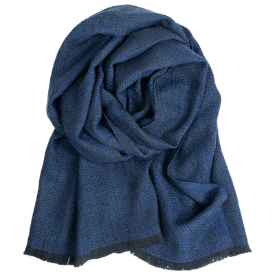 Lapuan Kankurit Koli Wool Scarf, black/blue