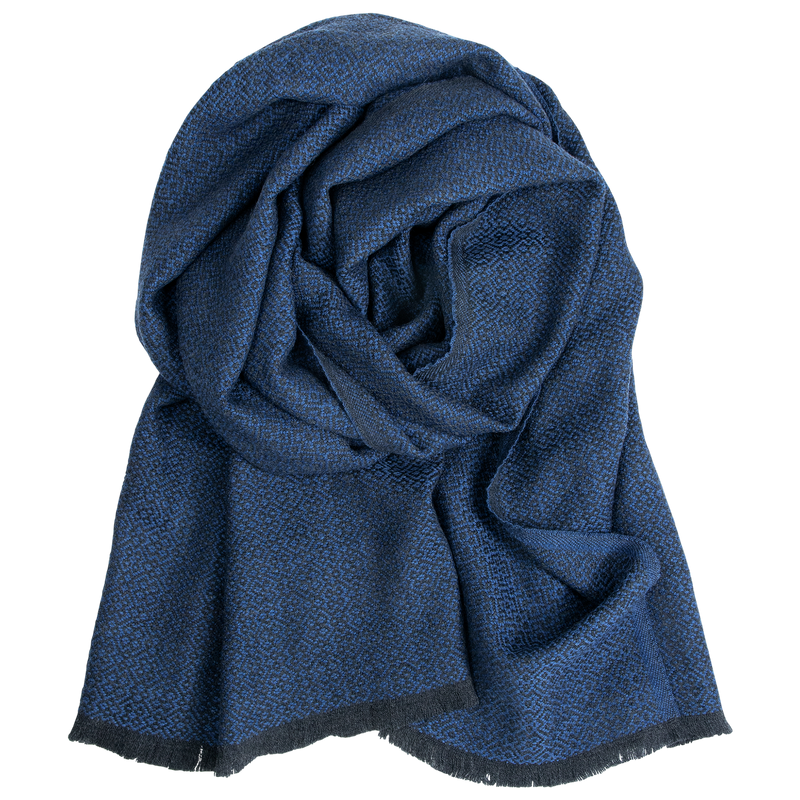 Lapuan Kankurit Koli Wool Scarf, black/blue