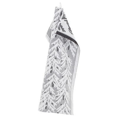 Lapuan Kankurit Kuusi Kitchen Towel, white/black