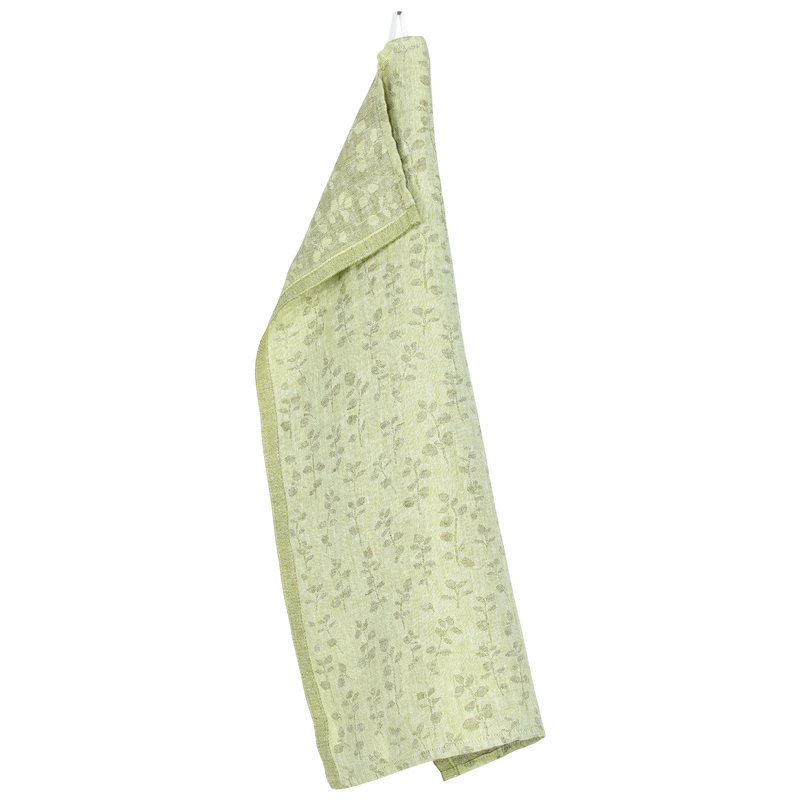 Lapuan Kankurit Meirami Kitchen Towel, linen/olive