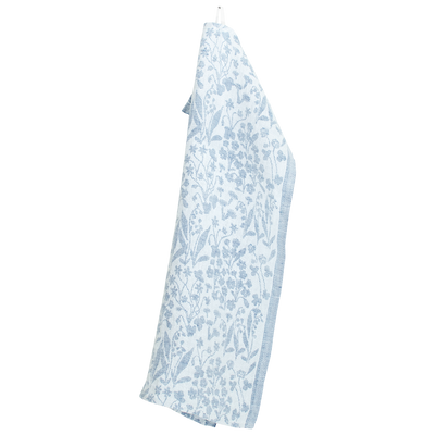 Lapuan Kankurit Niitty Kitchen Towel, white/blue
