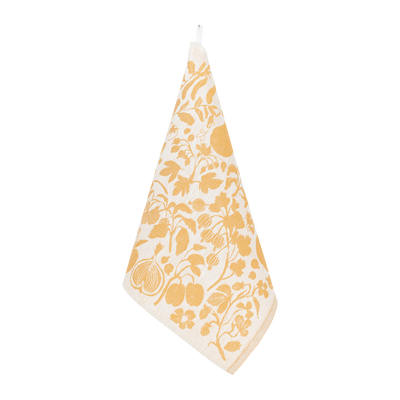 Lapuan Kankurit Puutarha Linen Napkin, whitecloudberry