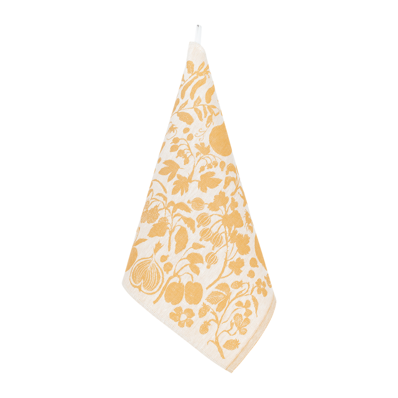 Lapuan Kankurit Puutarha Linen Napkin, whitecloudberry