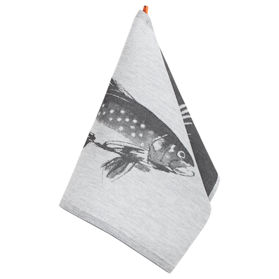 Lapuan Kankurit Rautu Kitchen Towel, white/black