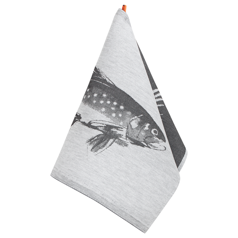 Lapuan Kankurit Rautu Kitchen Towel, white/black