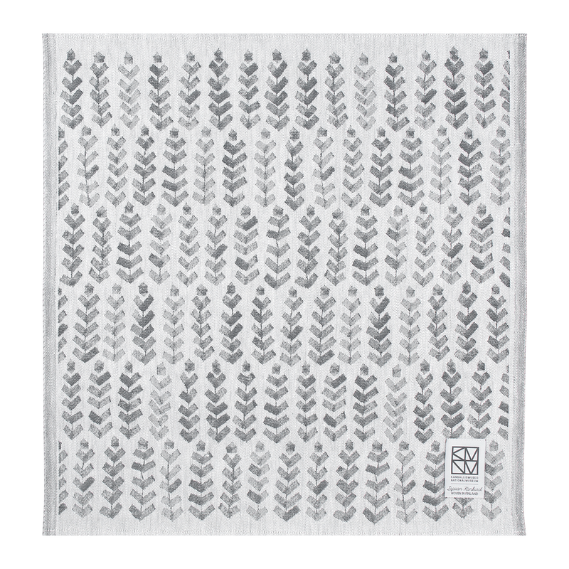 Lapuan Kankurit Ruusu x Hvittrask Sauna Seat Cover, white/grey