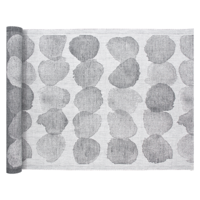 Lapuan Kankurit Sade Sauna Bench Cover, white/grey