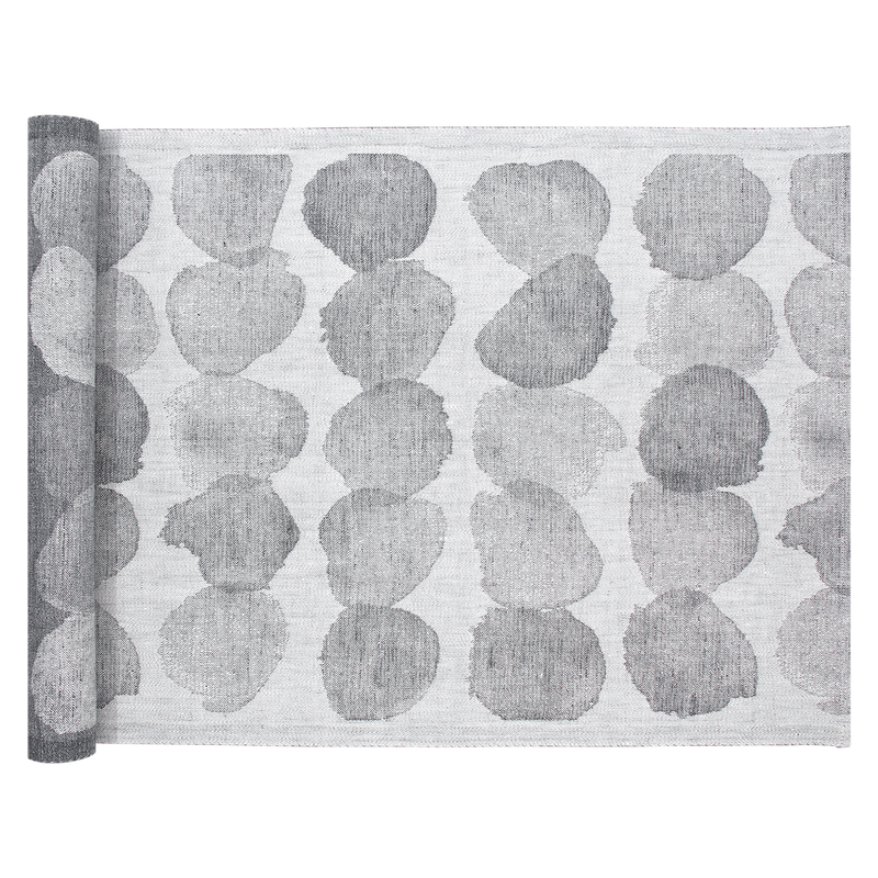 Lapuan Kankurit Sade Sauna Bench Cover, white/grey