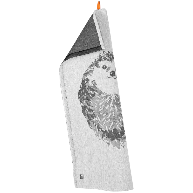 Lapuan Kankurit Siili Kitchen Towel, white/black