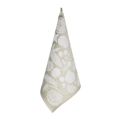 Lapuan Kankurit Talven Tuoksut Linen Napkin_white linen