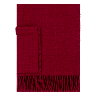 Lapuan Kankurit Uni Pocket Shawl, dark red