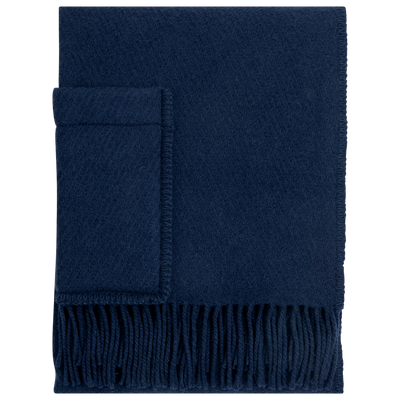 Lapuan Kankurit Uni Pocket Shawl, midnight blue