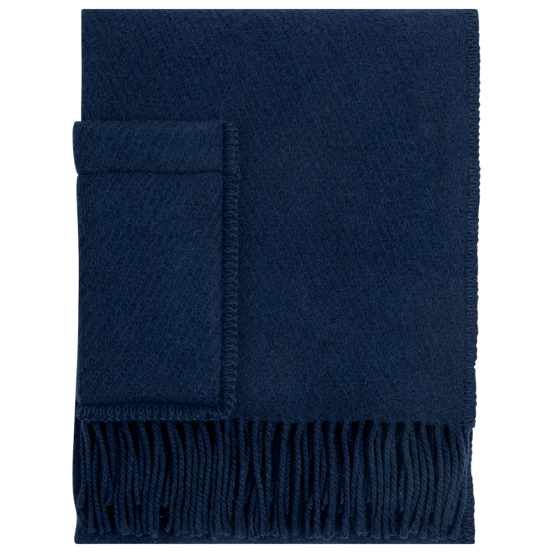 Lapuan Kankurit Uni Pocket Shawl, midnight blue