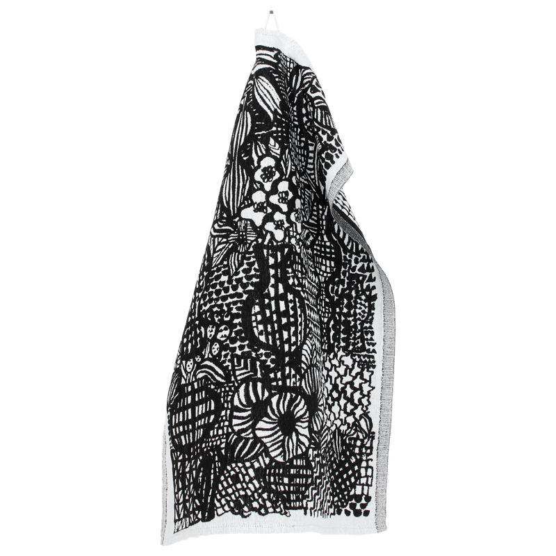 Lapuan Kankurit Veranta Kitchen Towel, white/black