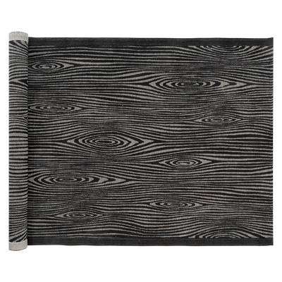 Lapuan Kankurit Viilu Sauna Bench Cover, black/linen
