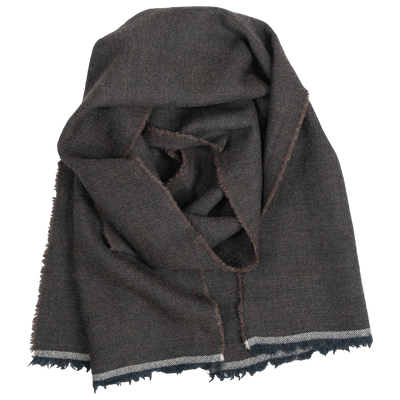 Lapuan Kankurit Viiru Wool Scarf, black/brown