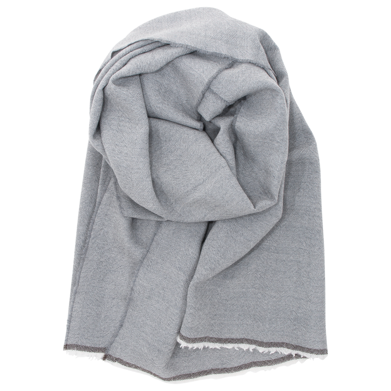 Lapuan Kankurit Viiru Wool Scarf, grey