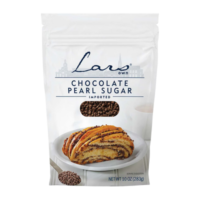Lars Own Chocolate Pearl Sugar (10 oz)