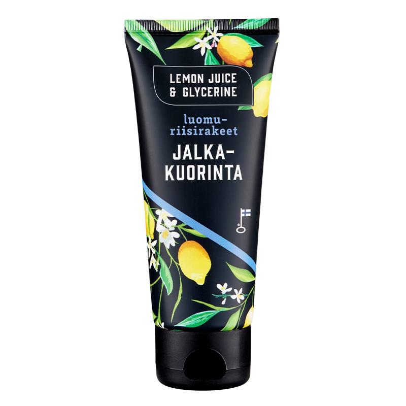 100mg tube of Lemon Juice & Glycerine Foot Scrub