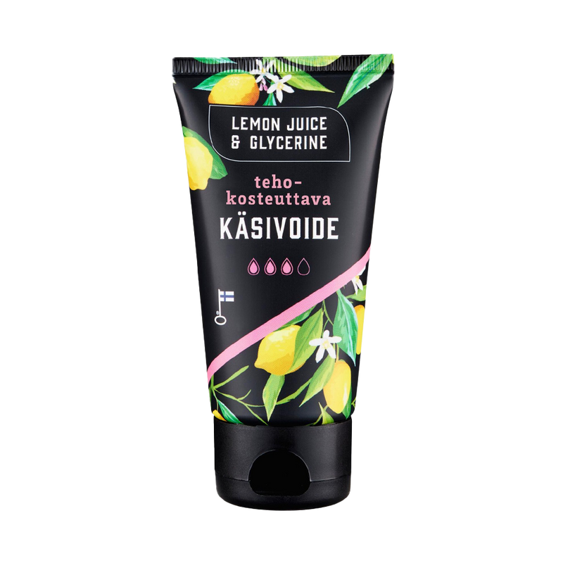 squeeze tube of Lemon Juice & Glycerine Intense Moisturizing Hand Cream