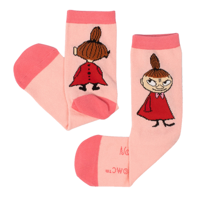 Little Mys Butt ladies socks in pink and red
